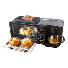 Horno Electrico Y Cafetera 3 En 1 Sk- 145 Sokany