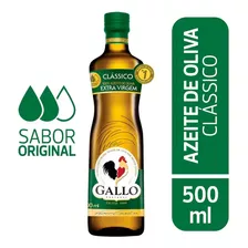 Azeite Gallo Extra Virgem Vidro 500ml