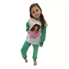 Pijama Infantil Invierno Sirena