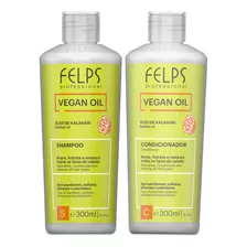 Kit Shampoo Y Acondicionador Vegan Oil 250ml - Felps Pro