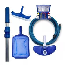 Kit Limpeza Piscina 3m De Mangueira Teste Cl Ph + Cabo 2m