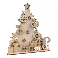 Pinito Navideño Para Decoración Mdf