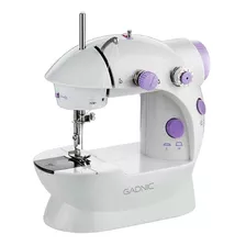 Mini Máquina De Coser Recta Gadnic Maqcos01 Portable Blanca 220v