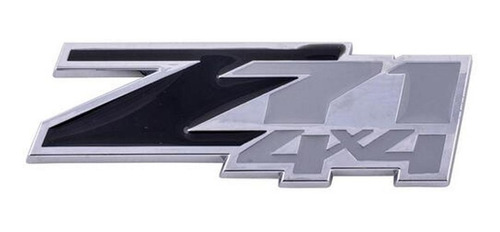 Emblema Logo Para Chevrolet Silverado Z71 4x4 8.8x3cm Foto 4