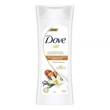 Loção Desodorante Hidratante Corporal Manteiga De Karité E Baunilha Nutrição Intensiva 400ml Dove