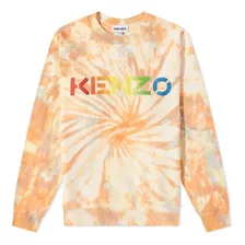 Sudadera Kenzo Logo Tie Dye Crewneck Sweatshirt Original