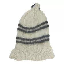 Gorro De Lana Chilote Para 25cm Largo Para Niños Nf