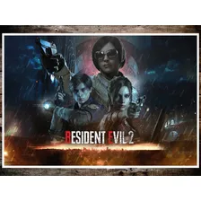 Poster Juego Resident Evil 2 47x32cm 200grms