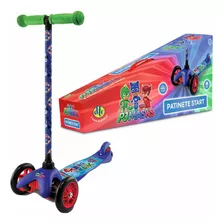 Patinete Infantil Para Meninos Start Pj Masks Heróis Dtc