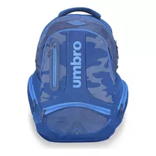 Mochila Umbro® Casual Deportiva Con Porta Laptop 16 Inch Color Azul
