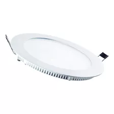 Panel Led 12w Empotrar Circular Luz Blanca Hammer