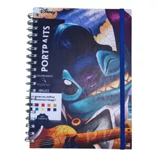 Libro Para Colorear Stitch Portraits