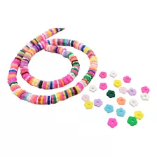 Tira Fimo Separador Multicolor Plano 6mm Accesorios Bijou