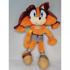 Peluche Original Sticks The Badger Sonic Boom Tomy 23cm. 