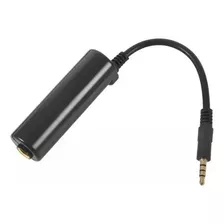 Interface De Áudio P/ Guitarra Baixo Microfone Cor Preto 0v