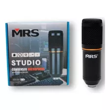 Mrs Mrs-12-bm-800 - Micrófono Condensador Color Negro