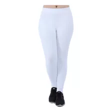 Calça Fusô Legging Fitness Feminina Academia Branco