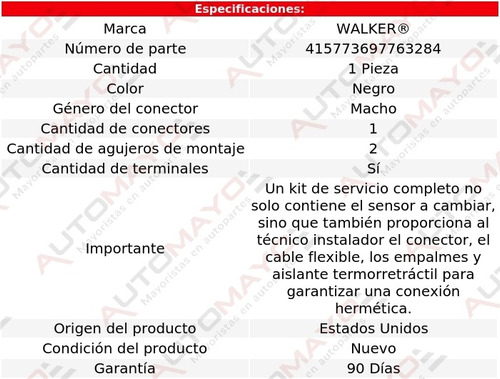 Sensor Ckp Walker Hombre V6 4.3l Isuzu 97-00 Foto 6