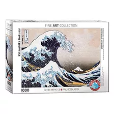 Eurographics Great Wave Kanagawa De Hokusai Puzzle (1000 Pie