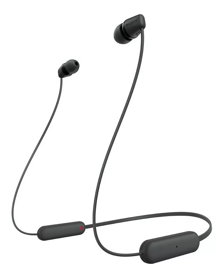 Auriculares Bluetooth Inalambricos In Ear Sony Wi-c100 Negro