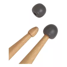 Muteador Baquetas Vic Firth Para Practicar Batería Musicplay Color Gris Oscuro Tamaño 5b