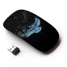 Koolmouse [ratón Inalámbrico Óptico 2.4g [búho De Fantasía R