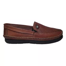 Sapatilha Masculina Couro Legítimo Mocassim Casual Sapato