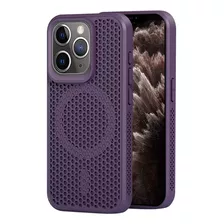 Funda De Disipación Violeta Oscuro Para iPhone 11 Pro Max