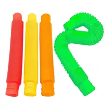 Pop Tubes X1 Tubo Sensorial Juguete Anti Estres Stress Toy