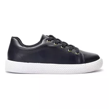 Zapatillas Beira Rio Estilo Urbano Ajuste En Cordones Mujer Color Azul Oscuro Diseño De La Tela Liso Talle 37