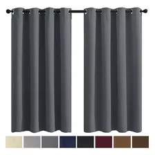 Cortina Blackout Opaca Ventana 132x137cm Cuarto Sala 1pz