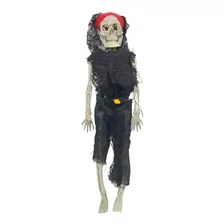 Enfeite Caveira Esqueleto Halloween Decoração Festa Pirata