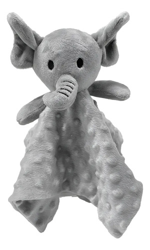 Naninha Elefante Cinza Minha Primeira Naninha - Laço Bebê
