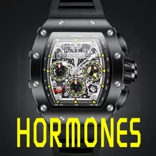 Reloj De Pulsera Mecánico Impermeable Onola Luxury Para Homb Color De La Correa Negro