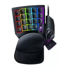 Teclado De Uma Mão Gamer Razer Tartarus Pro Cor Classic Black Com Luz Rgb