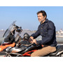 Segunda imagen para búsqueda de campera estilo jean motociclista moto con protecciones