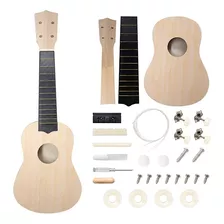 Kit De Ukelele Soprano (22 Pulgadas) Para Construir Tu Prop.