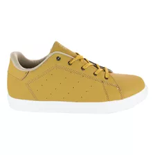 Tenis Casuales Hombre Voit Comodos Elegantes Ocre Miel Camel