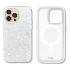 Funda Sonix Para iPhone 14 Pro Mag Marble Pearl