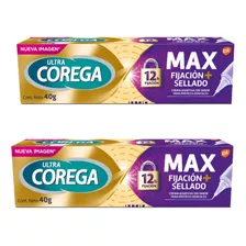 Ultra Corega Máximo Sellado Crema Adhesiva 2 Pack