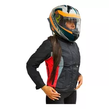 Chaqueta De Protección Antifriccion Mujer Motocicleta 