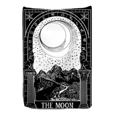 Bandeira Decoração The Moon Tarot Zodíaco Signos 95x70cm