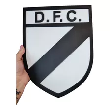 Escudo De Danubio Fútbol Club En Mdf 30cm 
