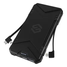 Bateria Externa Sleve Power X 10.000 Mah Black Color Negro