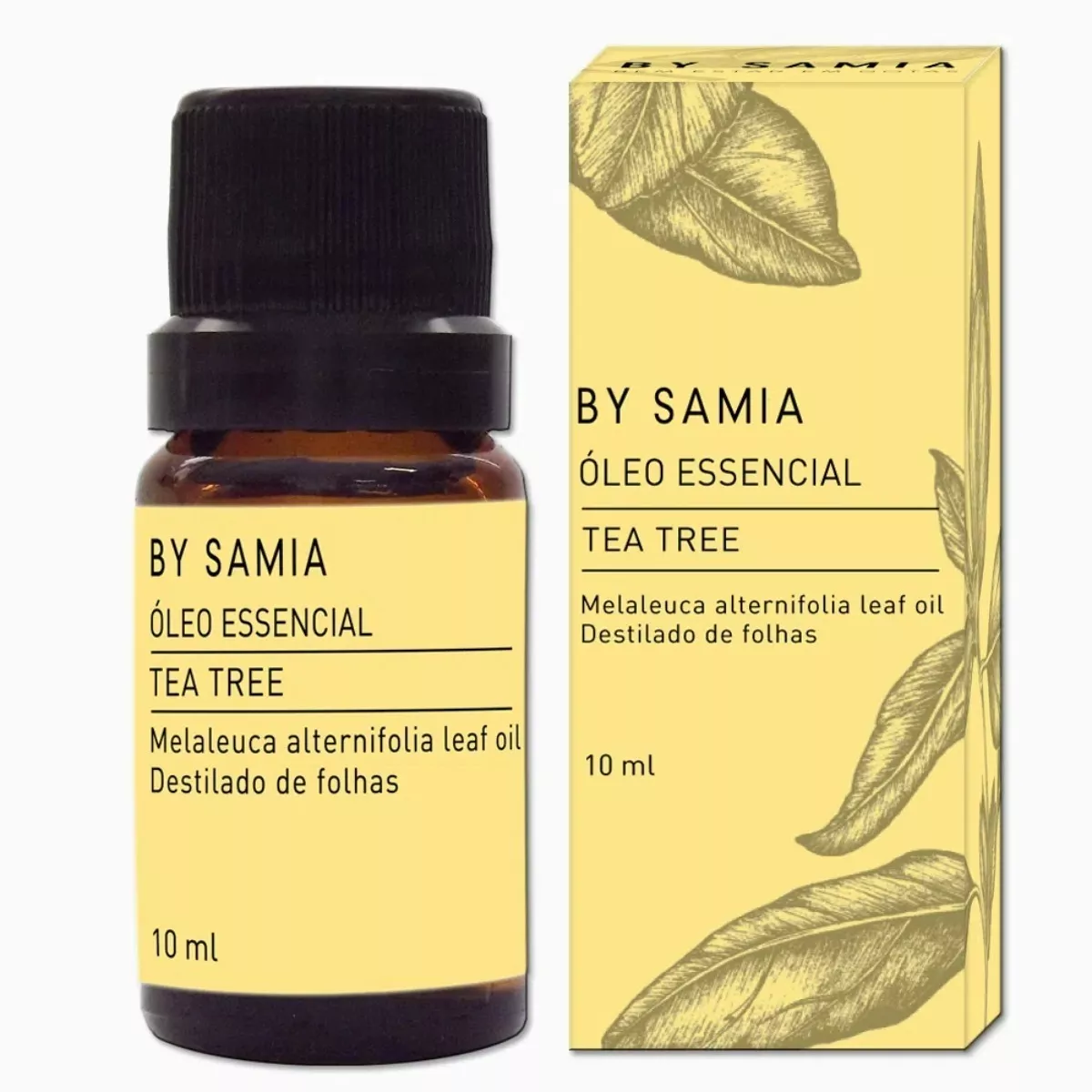 Óleo Essencial De Tea Tree Melaleuca 10ml By Samia