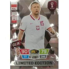 Card Adrenalyn Xl Kamil Glik Limited Edition Copa 2022