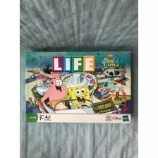 Jogo Da Vida Bob Esponja The Game Of Life Hasbro Completo