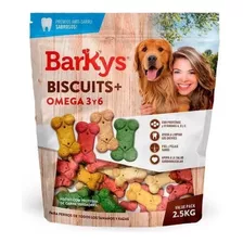 Premio Galletas Para Perro Anti Sarro Barkys De 2.5 Kilos 