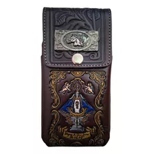 Funda Porta Celular Vaquera Virgen San Juan De Los Lagos 