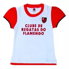 Baby Look Infantil Flamengo Feminina Oficial